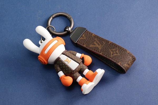 ブランドキーホルダー角部分ディテール